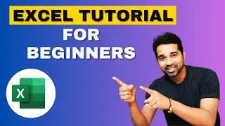 Excel Tutorial For Beginners | Introduction Of Microsoft Excel
