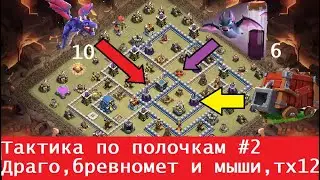 Чем атаковать со слабой 12тх?Драконы бревномет и мыши.Тактика по полочкам #2. Обучение