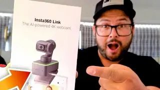 2024 BEST WEBCAM EVER... Insta360 LINK 4k!