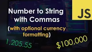 Number to String with Commas in JavaScript