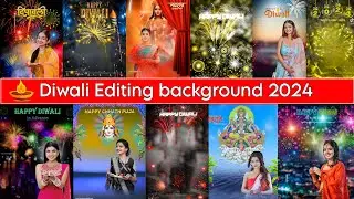 Diwali Background Kaise Download Karen 2024 || Diwali Photo Editing || Full Hd Background Download