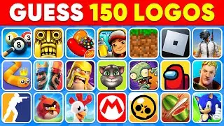 Guess the Logo in 3 Seconds 🎮🎲 150 Famous Game Logos | Logo Quiz | Daily Quiz