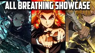 How to unlock Breathing Skills + All Breathing Showcase in Slayers Unleashed ( Roblox )