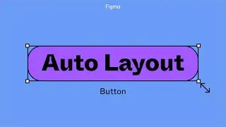 Figma tutorial: Auto layout button