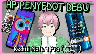 Custom Rom Derpfest Android 14 di Redmi Note 9 Pro (joyeuse/miatoll) & tes gaming [vTuber Indonesia]