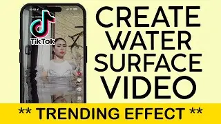 How to Create UnderWater Trend Video | Water Surface Effect Tiktok | Little Mermaid Meme (2023)