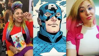 SATURDAY AFTERNOON ROUND-UP- Tee Franklin WALKS! Captain America SMILES! Heather Antos CREATES?