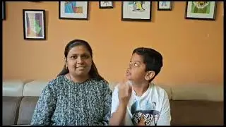 Studio Jocelyn - Online art classes for kids - Narein and his mum tell their story