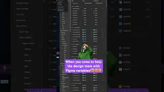 When you come to help the design team with @Figma  variables! 🤯🤯🤯✌️ #figmadesign #uxdesigner
