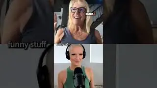 Fitcougar never takes herself Seriously! Get silly with her 😝 #webcam #funny