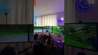 Forza Horizon triple TV LG logitech g920 mod