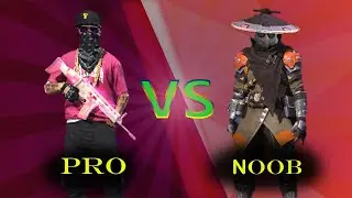 PRO VS NOOB In Custom Room | 1 VS 1 | Garena Free Fire | Clash With Raul