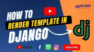 How To Render Template in Django | Django