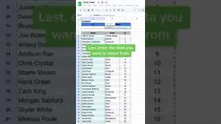 How to use XLOOKUP in Google Sheets! 😎 