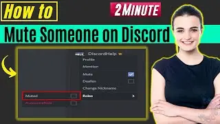 How to mute someone on discord 2024