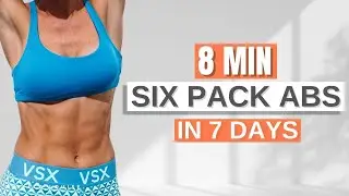 Get Shredded Abs In 7 Days With This Quick 8-minute At-home Core Workout