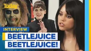 Stars of Beetlejuice sequel catch up with Today | Today Show Australia