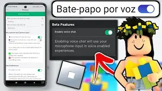 Como obter o ROBLOX VOICE CHAT (SEM ID) Voice Chat no Roblox para menores de 13 anos