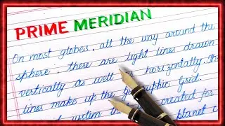 What is prime meridian | Definition of prime meridian | Prime meridian kise kahate hain