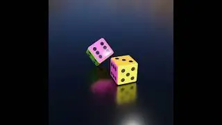 Dice Animation🎲🎲😝Blender Animation🎲🥳CG Monster-Tamil