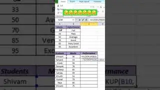 Excel interview question Vlookup formula in excel 🔥 