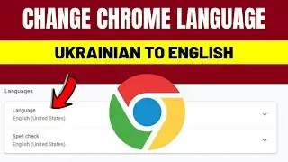 Change Chrome Language From Ukrainian To English | How to Change Chrome language into English 2019