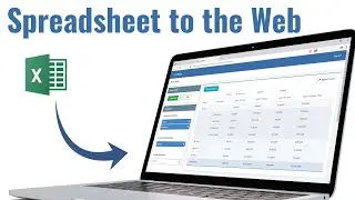 Create a web-based pivot table in 5 minutes