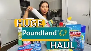 HUGE POUNDLAND HAUL AUGUST 2020 | Mrs Hinch Cleaning Products | AllAboutAnika