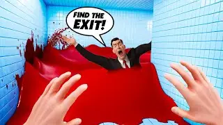 I'm TRAPPED In A CURSED Subway in VR! - Exit 8 VR