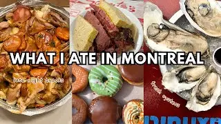 🇨🇦 MONTREAL FOOD TOUR (EP1) WITH PRICES: poutine, travel food guide, restaurants, smoked meat