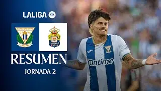 📹 RESUMEN Leganés 2-1 Las Palmas | J2 | LaLiga