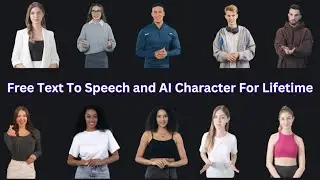 Free AI Characters and Text To Speech Software For Lifetime -  Enhance Your Video - Free TTS -
