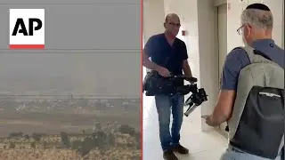 WATCH: Israeli officials take down AP live shot of Gaza, citing new media law