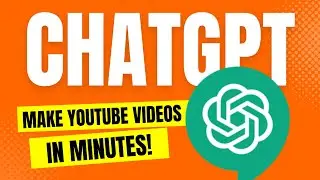 How to Make AI YouTube Videos with ChatGPT in Minutes! (New Method)