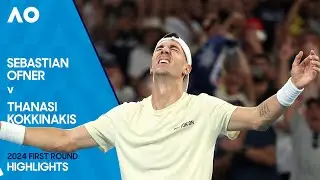 Sebastian Ofner v Thanasi Kokkinakis Highlights | Australian Open 2024 First Round