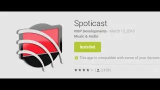 Spoticast for Android, Spotify Streaming for your Chromecast