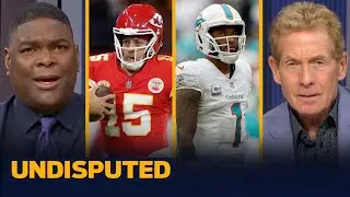 Chiefs defeat Dolphins: Mahomes scoreless in 2nd half, Tyreek held w/o TD | NFL | UNDISPUTED