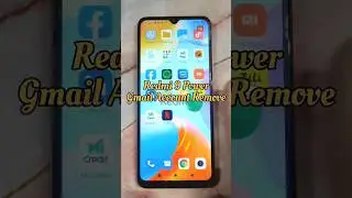 How To Remove Gmail Account From Mi Redmi 9 Power ⚡ How To Google Account Remove 🔥 #shorts #ytshorts