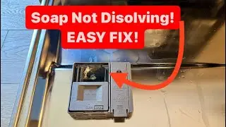 Dishwasher Soap Not Dissolving! Top three reasons dishwasher is not cleaning working correctly. ￼