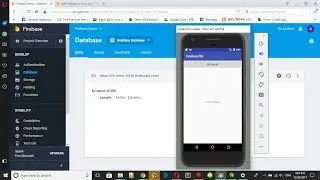 Firebase Database Simple Tutorial - Android - add value listner