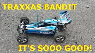 Traxxas Bandit Unboxing, Test Runs, and Review