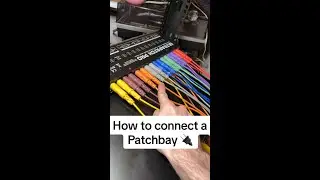 How to connect a patch bay 🔌 