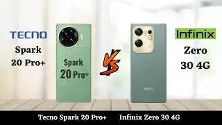 Tecno Spark 20 Pro Plus Vs Infinix Zero 30 4G - Full Comparison 2024