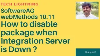 webMethods - How to disable package when Integration Server is down? | SoftwareAG webMethods10.11