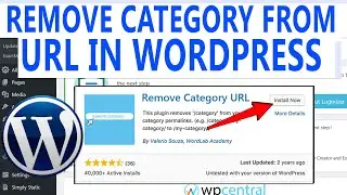 How to Remove the Category from a URL in WordPress?