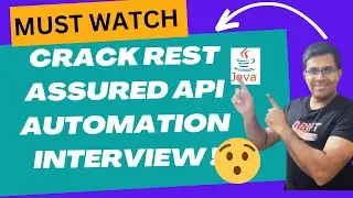 🎯 HIT your Interview Bullseye CRACK REST ASSURED API Automation Questions like a PRO! #apiautomation