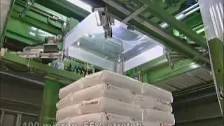 Lachenmeier упаковка химикатов, технология stretch hood (пленка стретч худ, стрейч-худ), Дания
