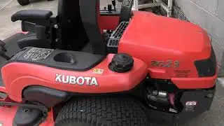 Kubota ZG23 oil leak fix