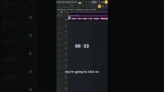 How to chop samples fl studio #shorts #flstudio