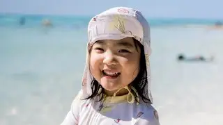 Lewison & Sis Jumping in Pool in Cancun (vertical DJI Action 4)